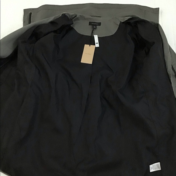 Halogen Women’s Drawstring Waist Olive Parka - Picture 5 of 9
